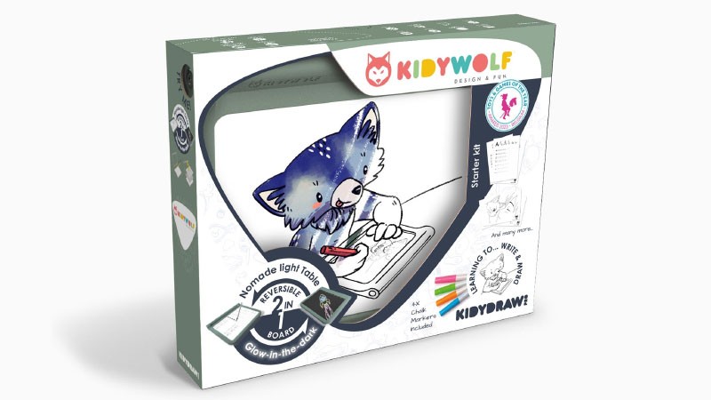 O tablet de desenho Kidydraw já está novamente disponível !!!